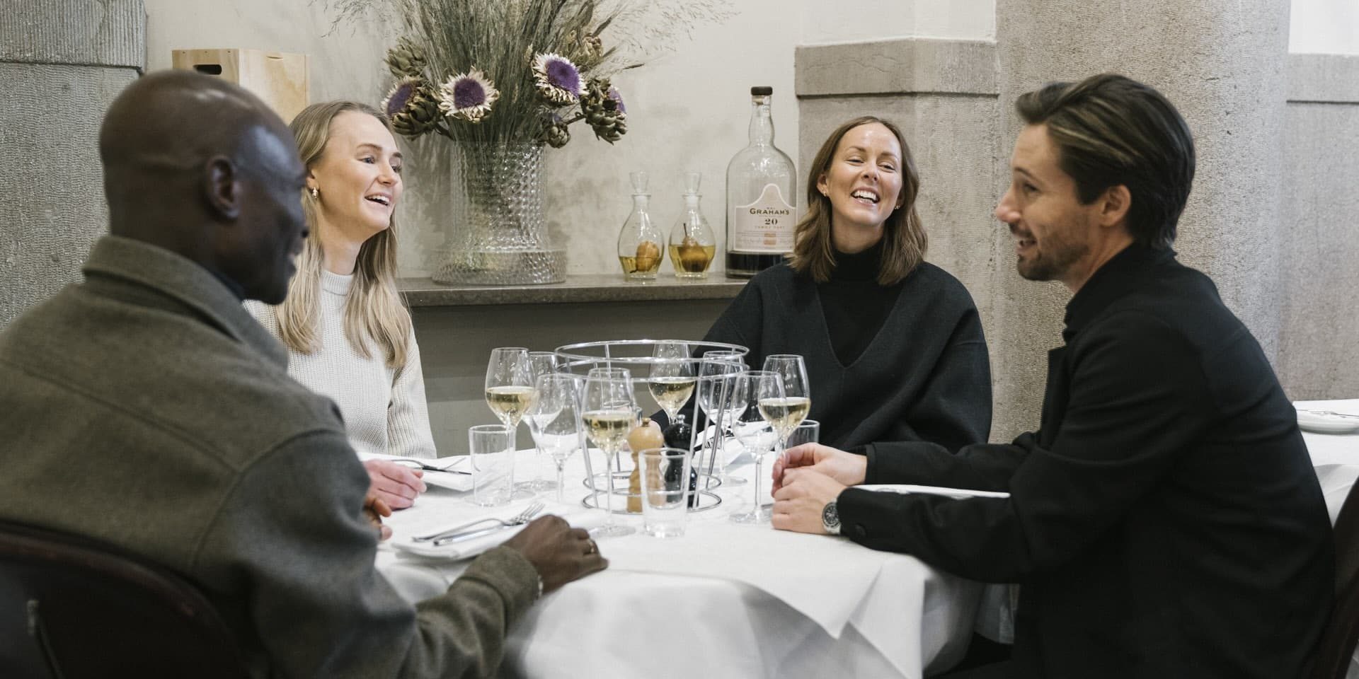 Sällskap på Luzette