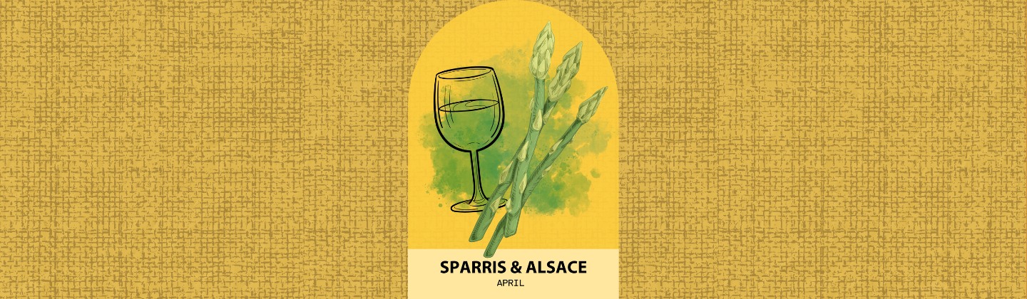 Sparris och Alsace på Luzette