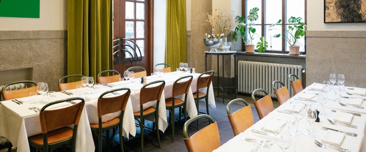 Luzettes privata matsal för stora sällskap